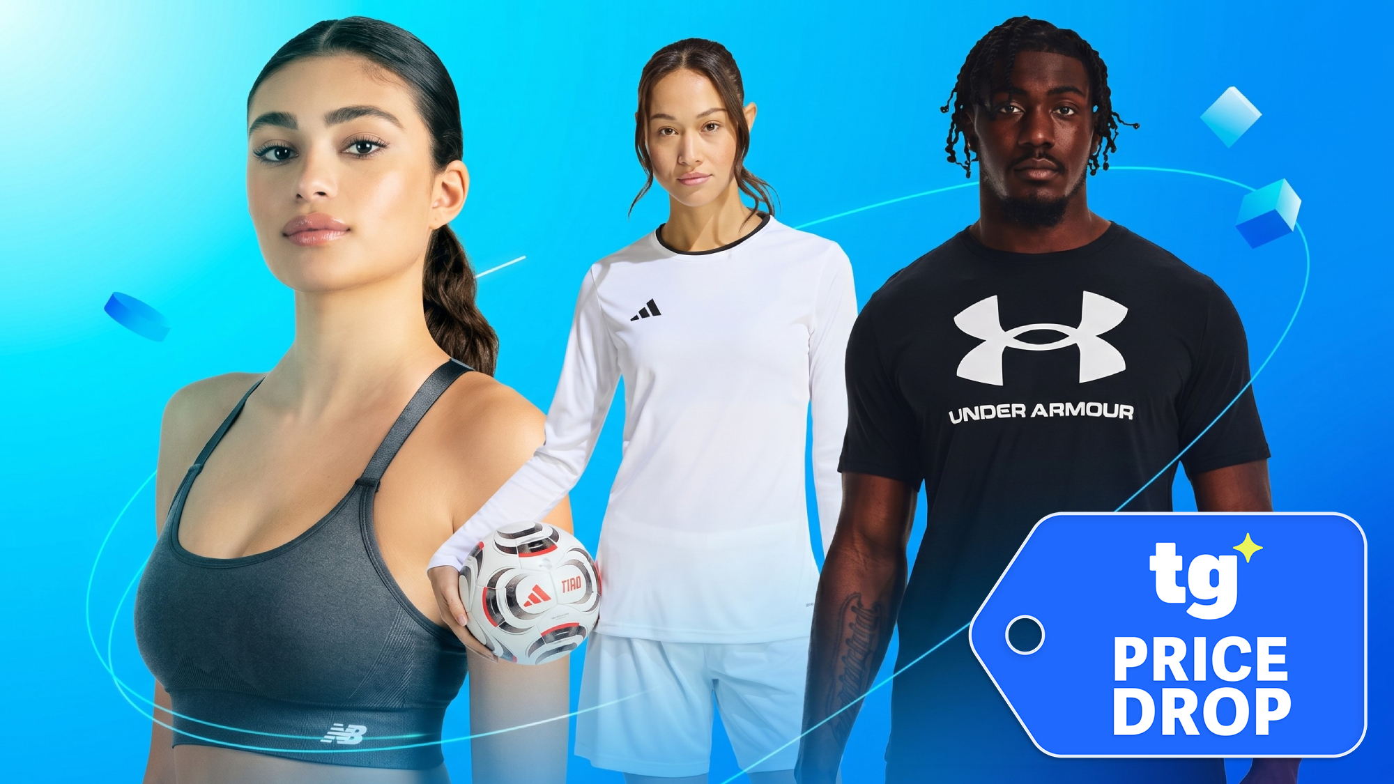 Three models wearing apparel deals from Amazon Haul