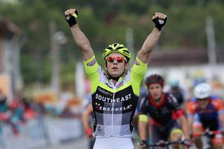Jakub Mareczko celebrate his win