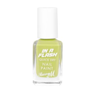 Barry M In a Flash Quick Dry Nail Paint in Shade Lightspeed Lime