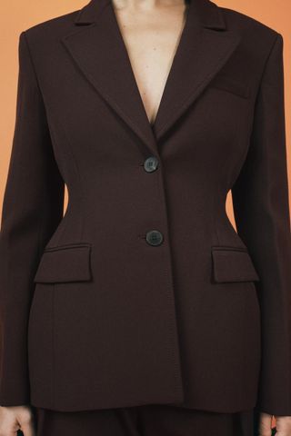 Zw Collection Peplum Blazer