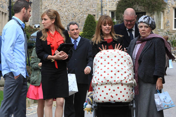 It's Leo's christening, but where's Marlon?