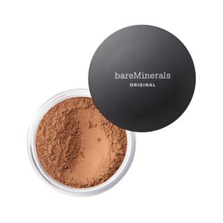 Product shot of bareMinerals Original Loose Powder Foundation, one of the Best Foundation for Acne-Prone Skin