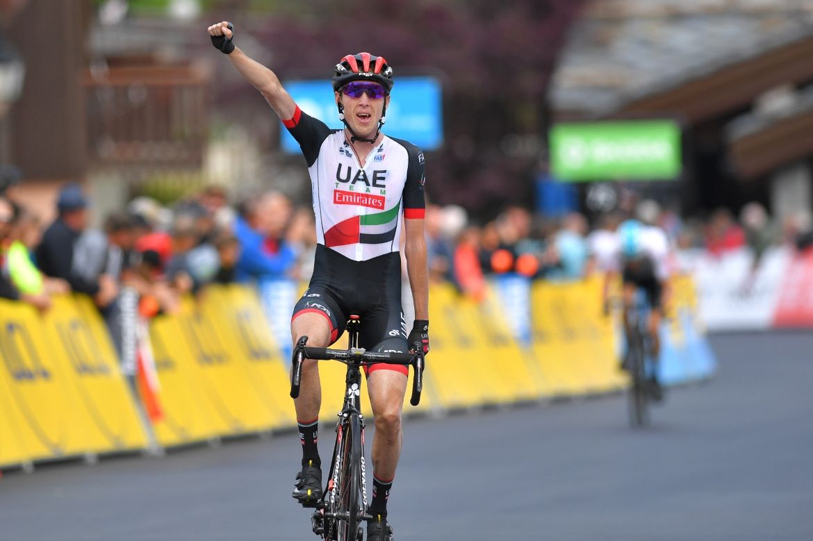 Daniel Martin (UAE Team Emirates) wins the stage