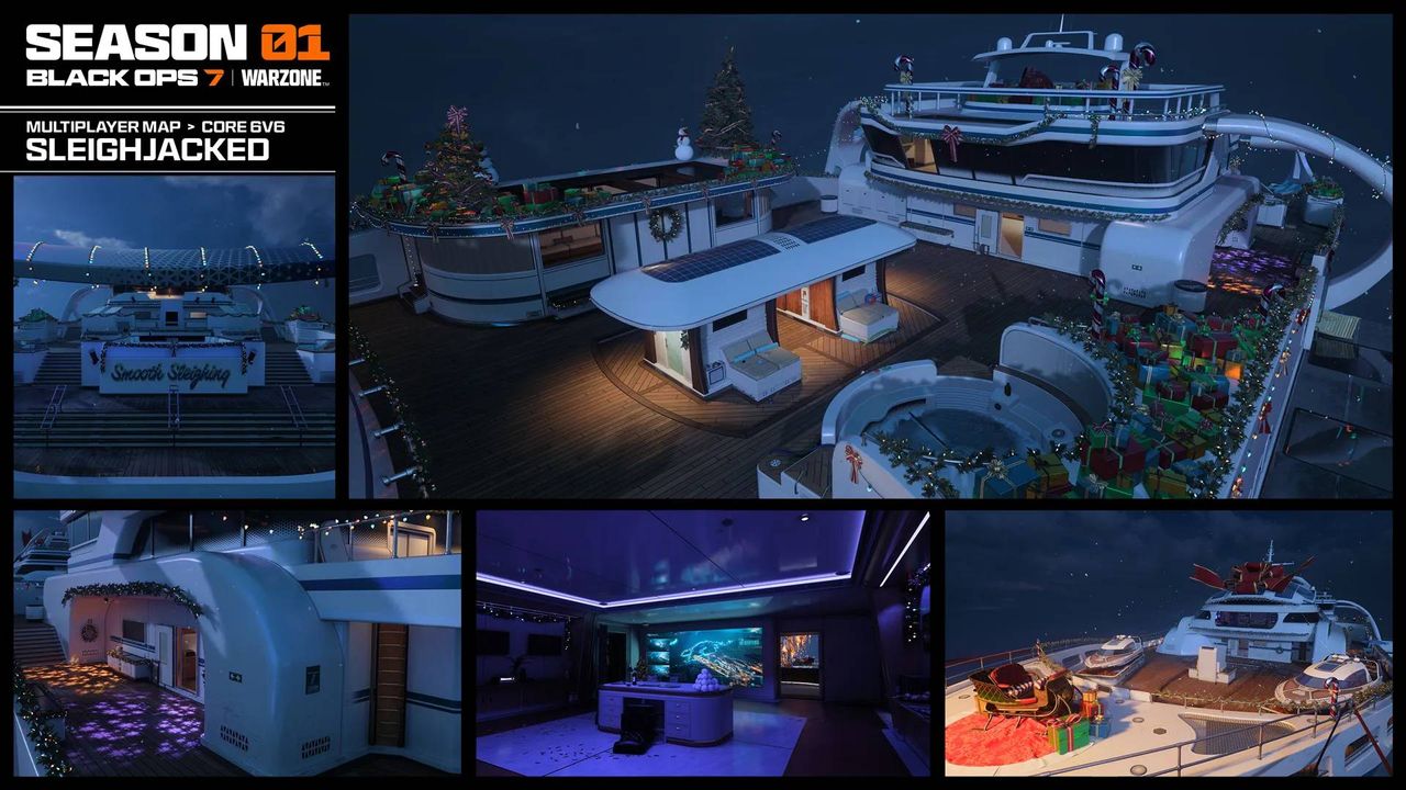 Black ops 7 season 1 Sleighjacked