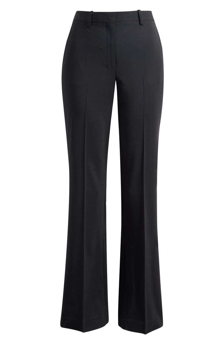 stretch wool trousers