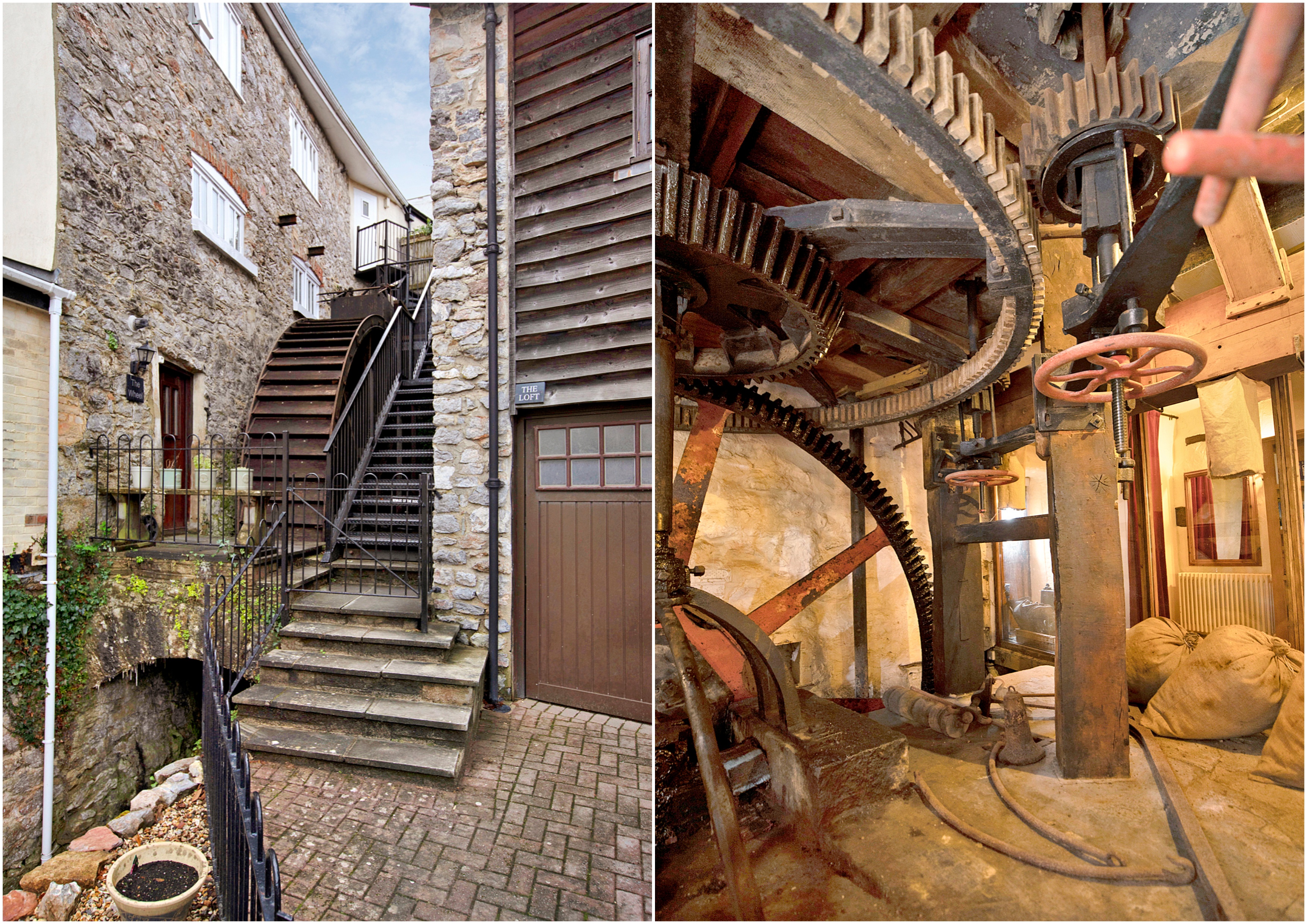 The building has previously been used as a flour mill