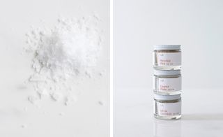 The brand’s salt trio includes Cyprus flake, pink Himalayan and Sel de Guérande varieties
