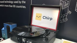 Chirp retrofits legacy devices using data-over audio