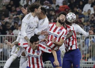 Real Madrid were taken to a penalty shootout by rivals Atletico in the Spanish Super Cup final