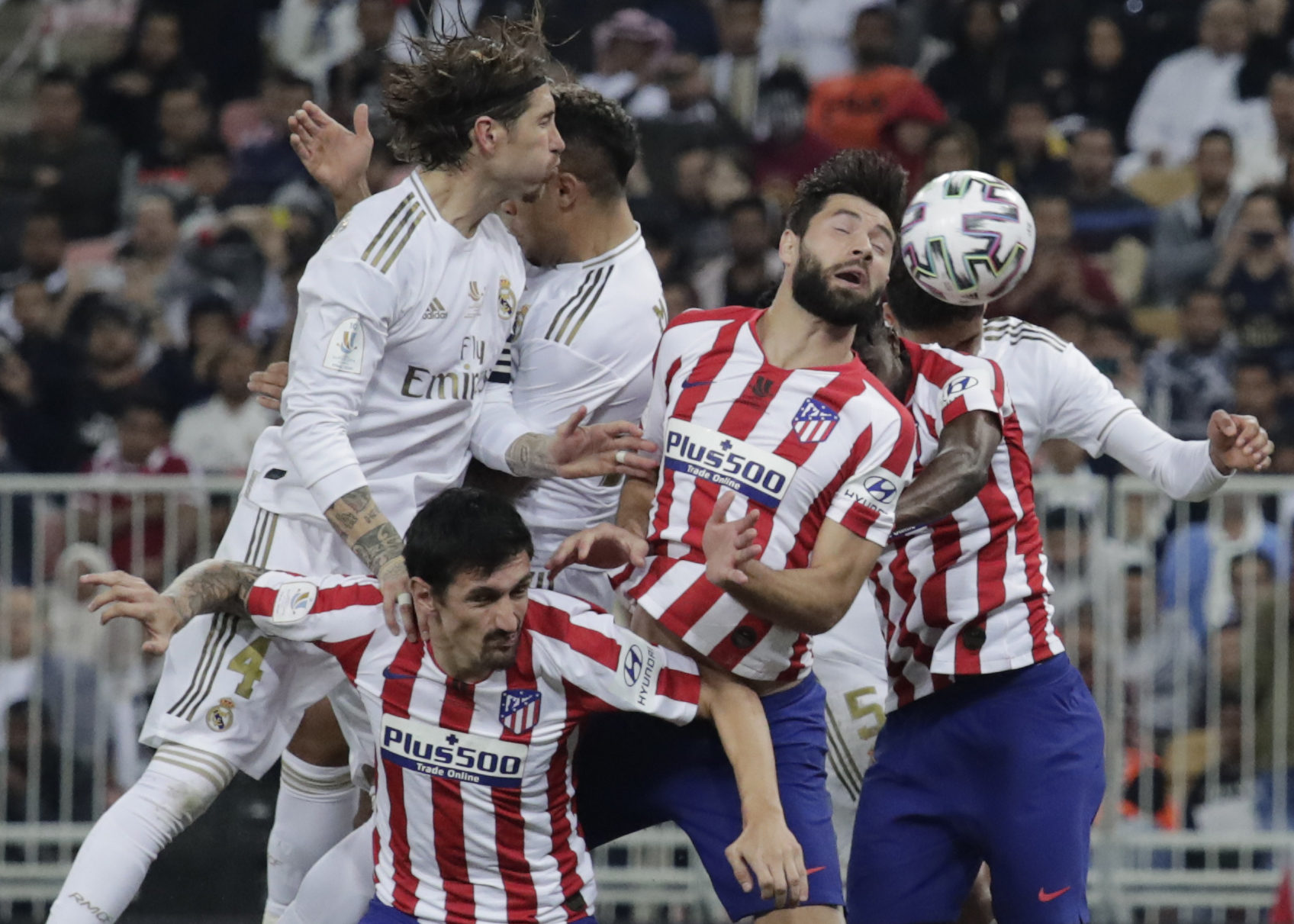 Real Madrid were taken to a penalty shootout by rivals Atletico in the Spanish Super Cup final