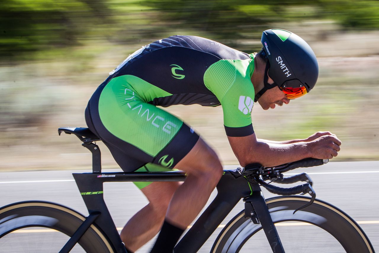 Eric Marcotte (Cylance) out on course.