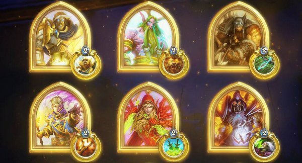 Hearthstone Golden Heroes