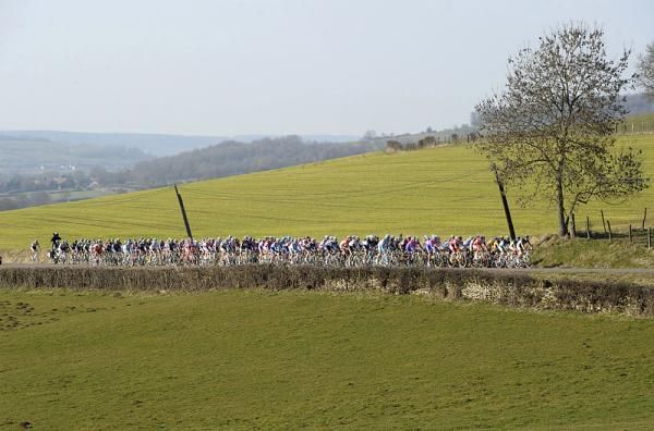 It was an unusually lovely day for the peloton on stage 3 of Paris-Nice