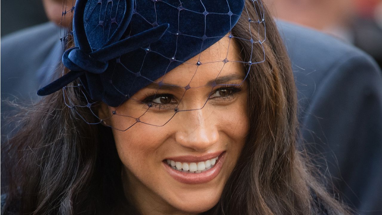 LONDON, ENGLAND - NOVEMBER 07: Meghan, Duchess of Sussex attends the 91st Field of Remembrance at Westminster Abbey on November 07, 2019 in London, England. (Photo by Samir Hussein/WireImage)