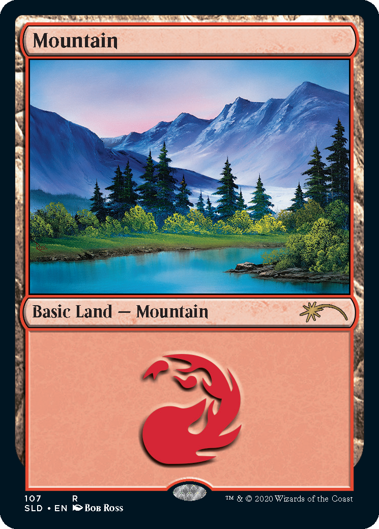 Magic: The Gathering Bob Ross cards