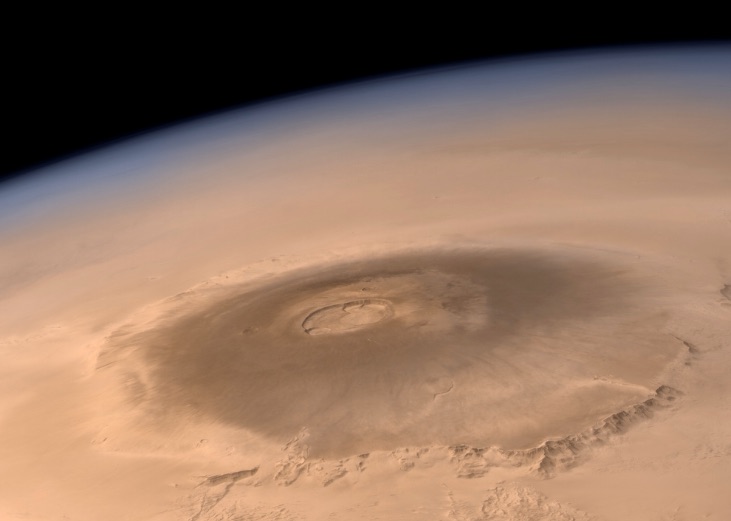 Mars&#039; Olympus Mons