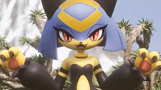 Sekhmet grins with her claws out
