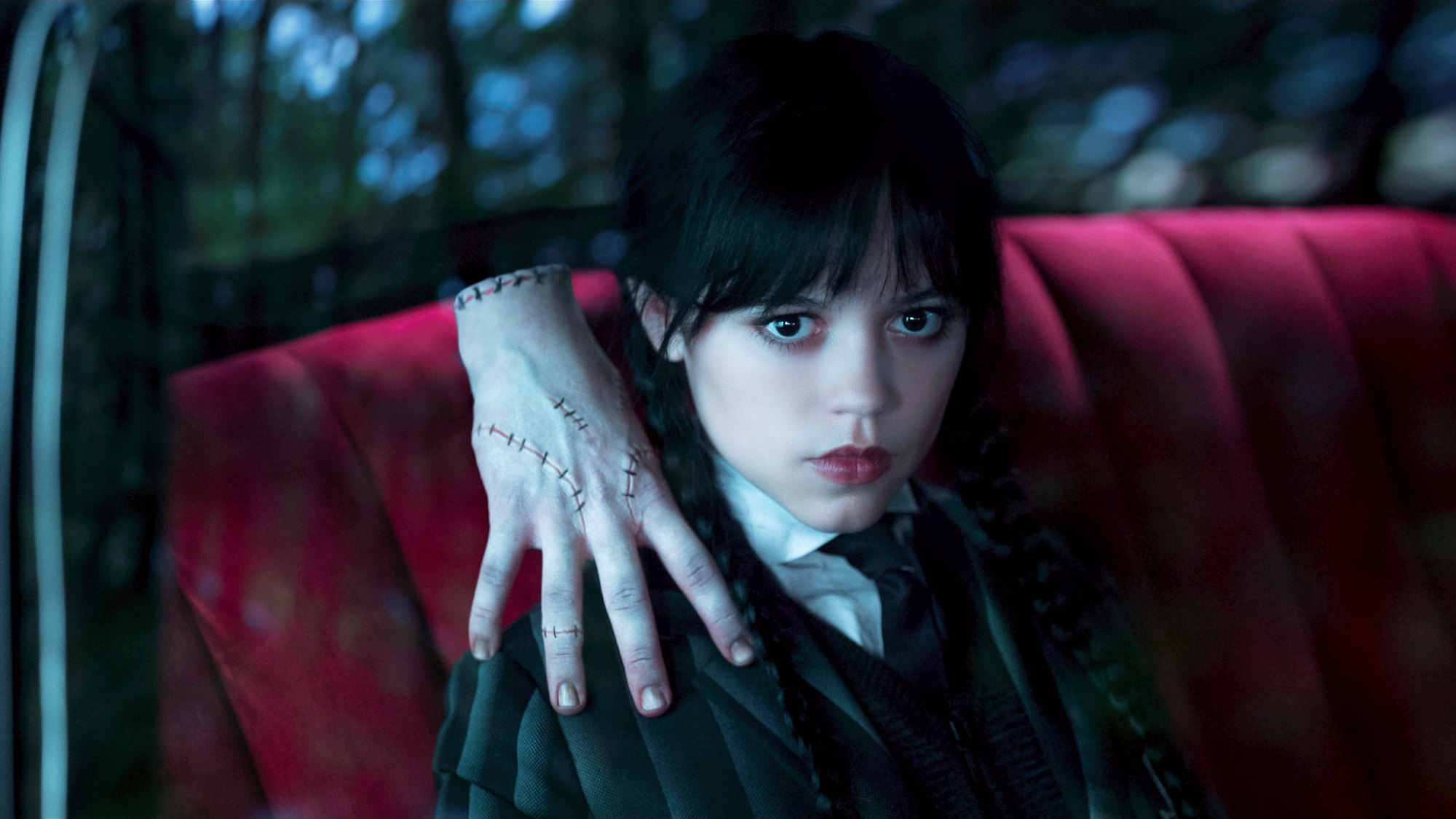 Jenna Ortega in Wednesday season 2