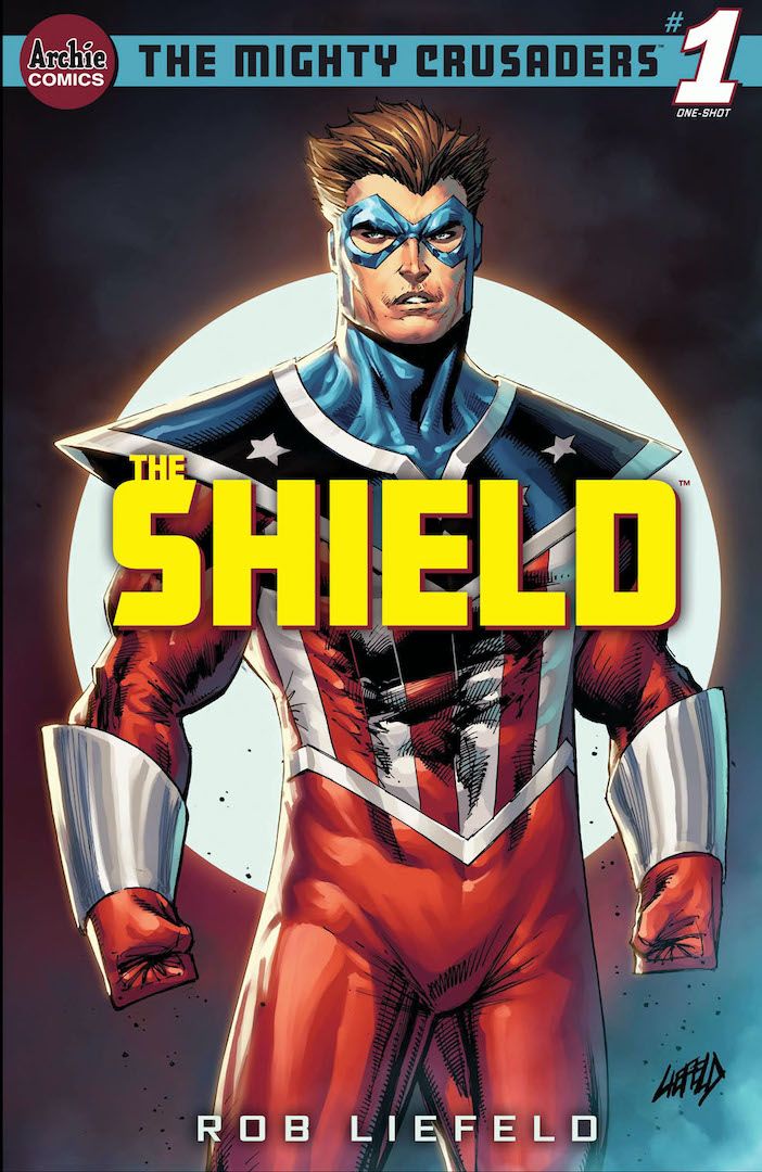cover of The Mighty Crusaders: The Shield #1