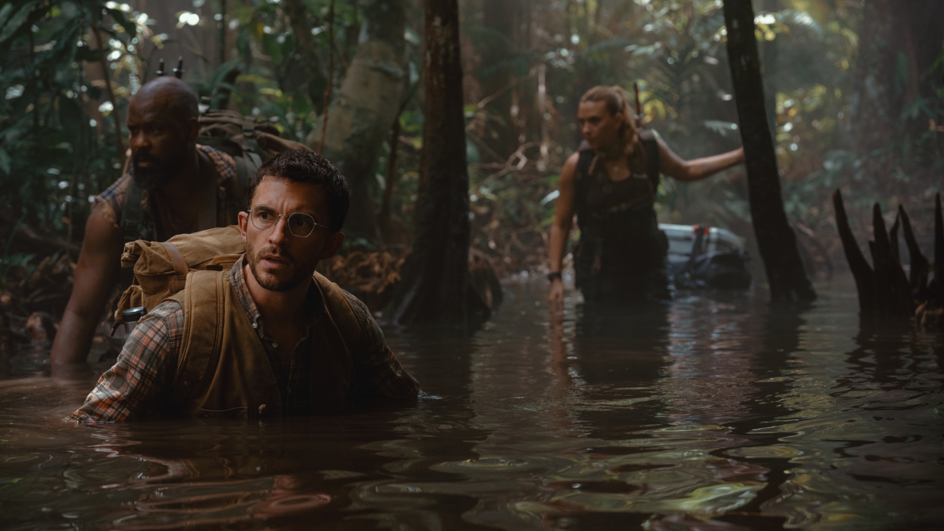Jonathan Bailey as Dr. Henry Loomis in Jurassic World Rebirth