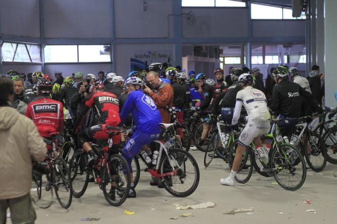 At the start of stage 12