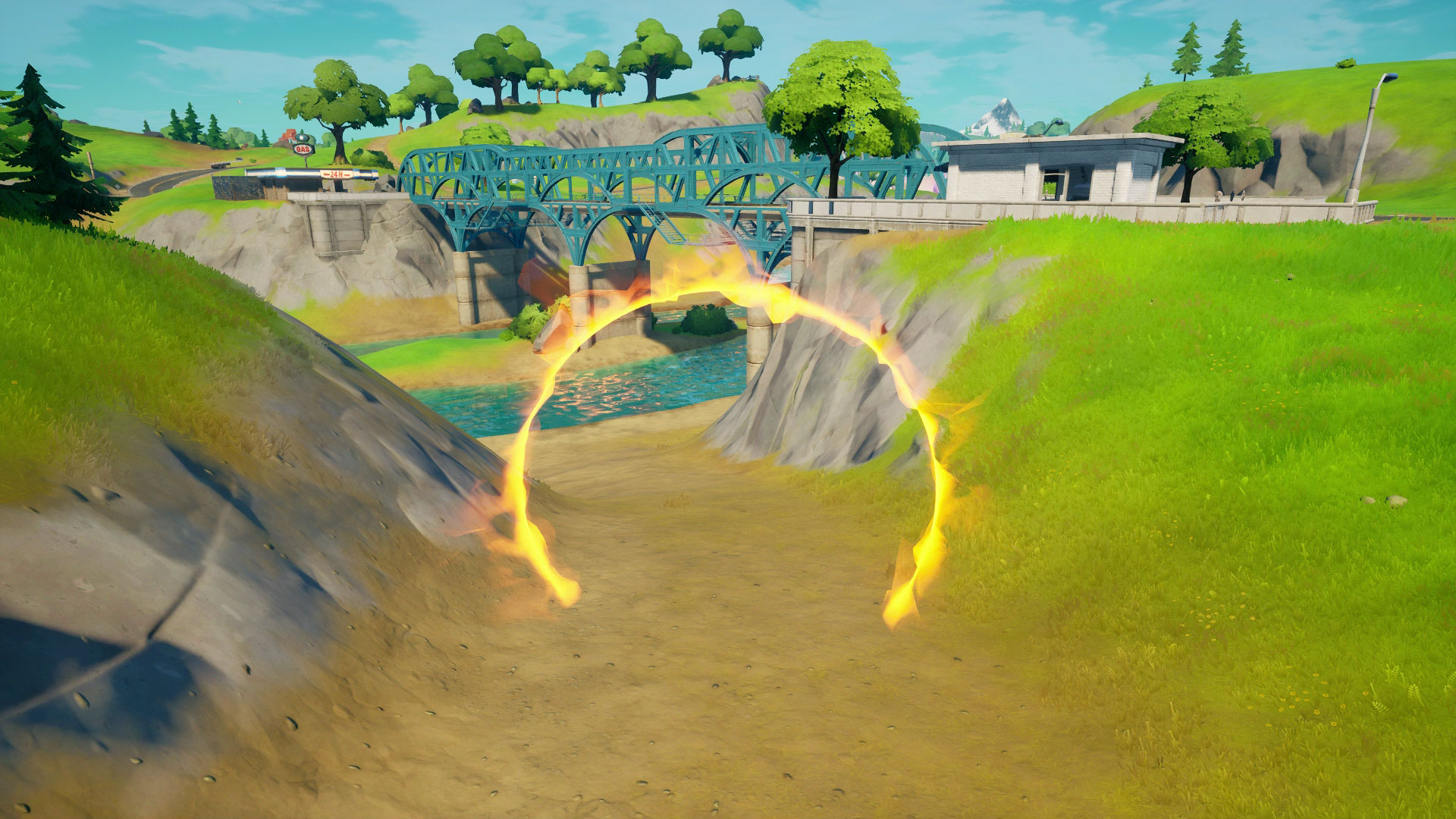 Fortnite flaming rings locations: Where to drive through flaming rings ...