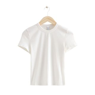 &OtherStories Fitted White T-shirt