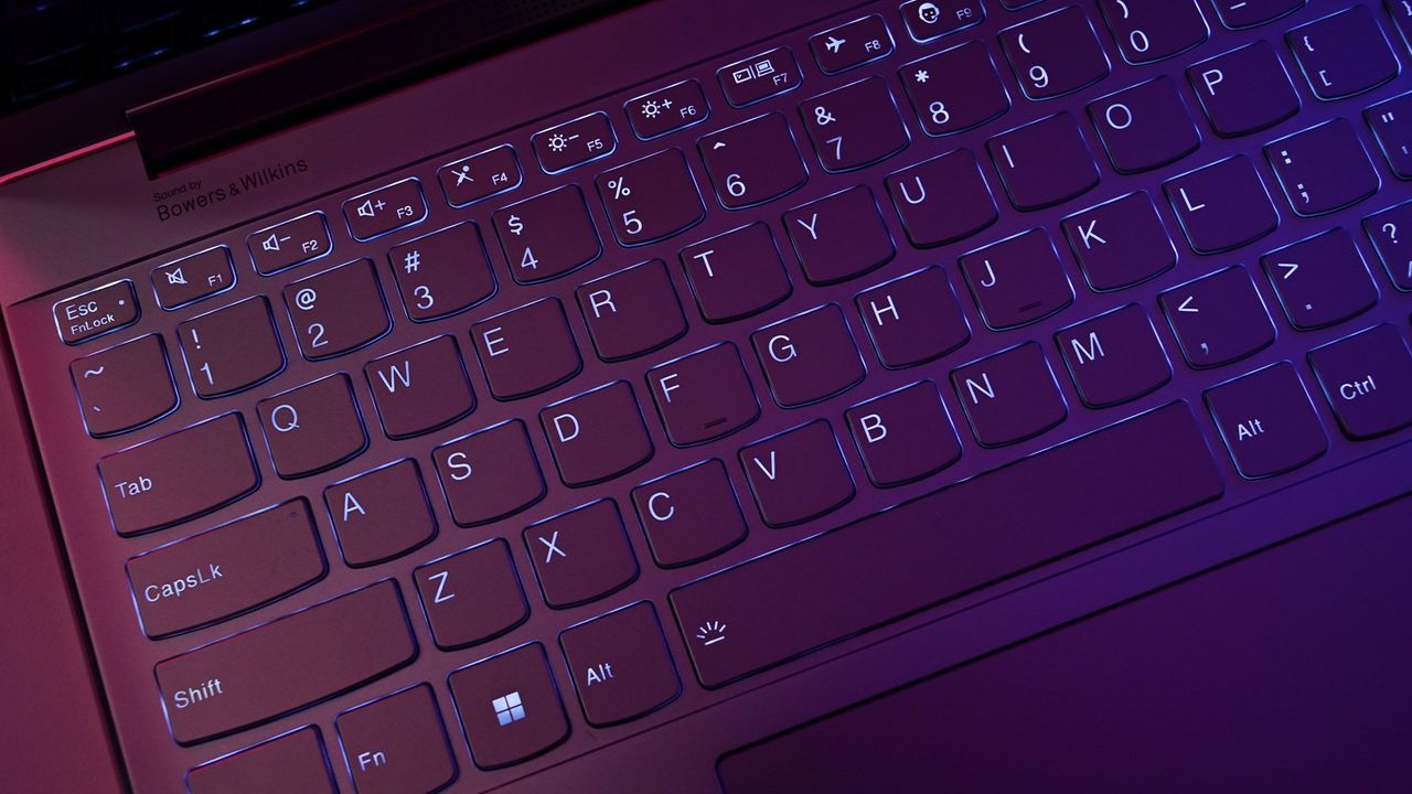 Lenovo Yoga 9i Gen7 2022 Keyboard Light