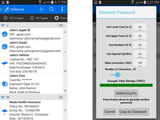 mSecure (Android, iOS) ($9.99)