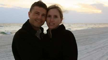NASA astronaut Reid Wiseman and wife Carroll Taylor Wiseman