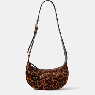 Mint Velvet Leopard Print Bag