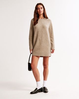 abercrombie, Madeline Crew Mini Sweater Dress