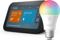 Amazon Echo Show 5 (3rd Gen) w/ free Amazon Basics smart color bulb: was $103 now $50 @ Amazon