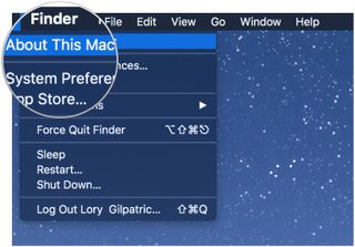 Finding storage on Mac