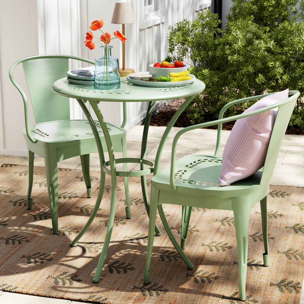 Hashtag Home Alan 3 Piece Bistro Set &amp;amp; Reviews | Wayfair
