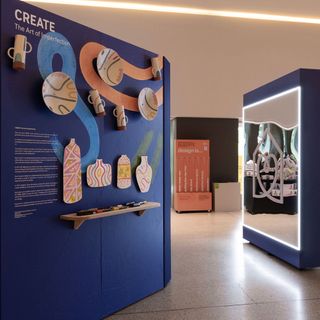 The CREATE section of the Habitat Changing Spaces Installation