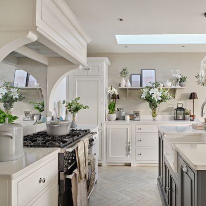 Cloud Dancer kitchen