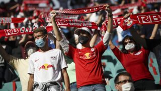 Fans of Red Bull Leipzig 