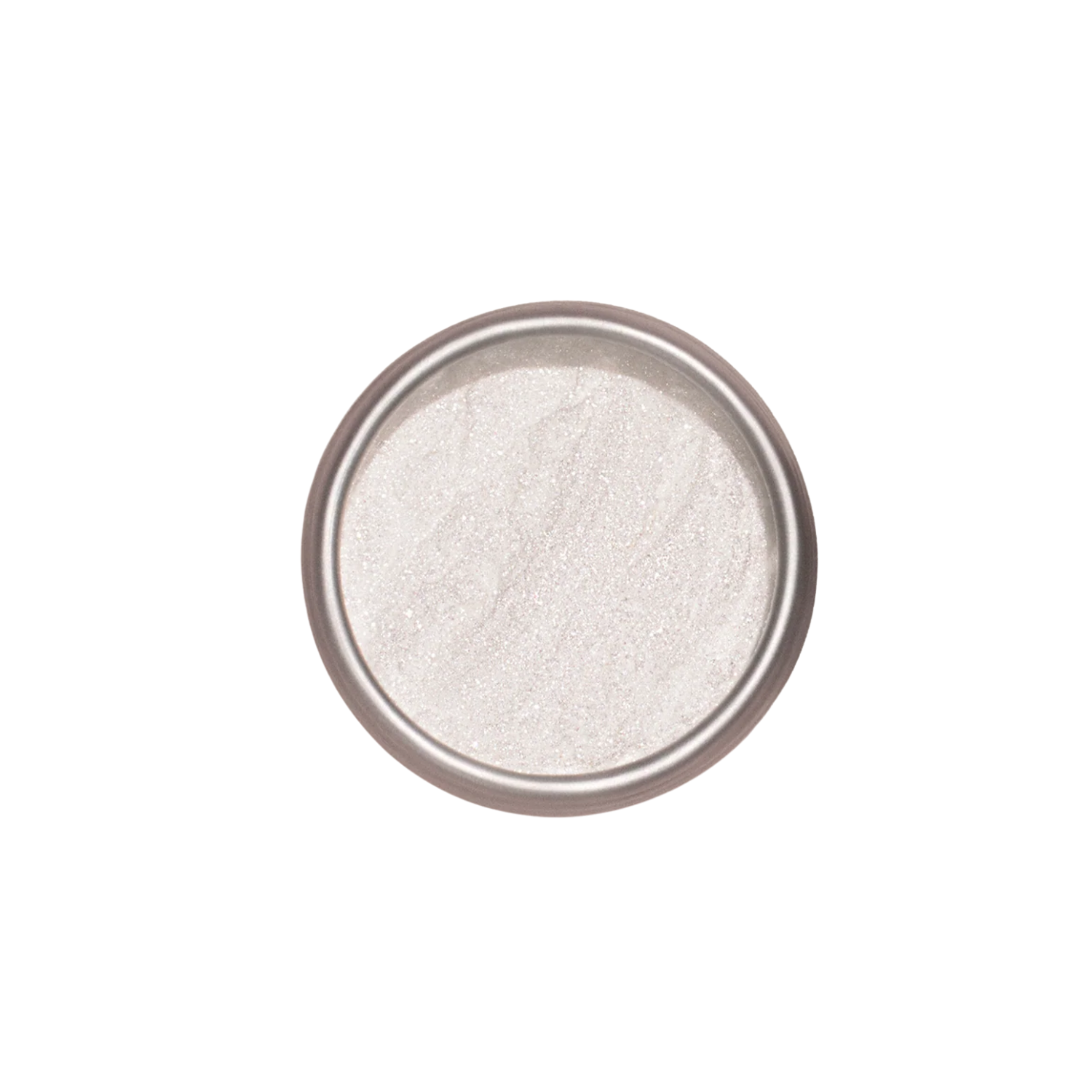 A tin of Manucurist white chrome powder.