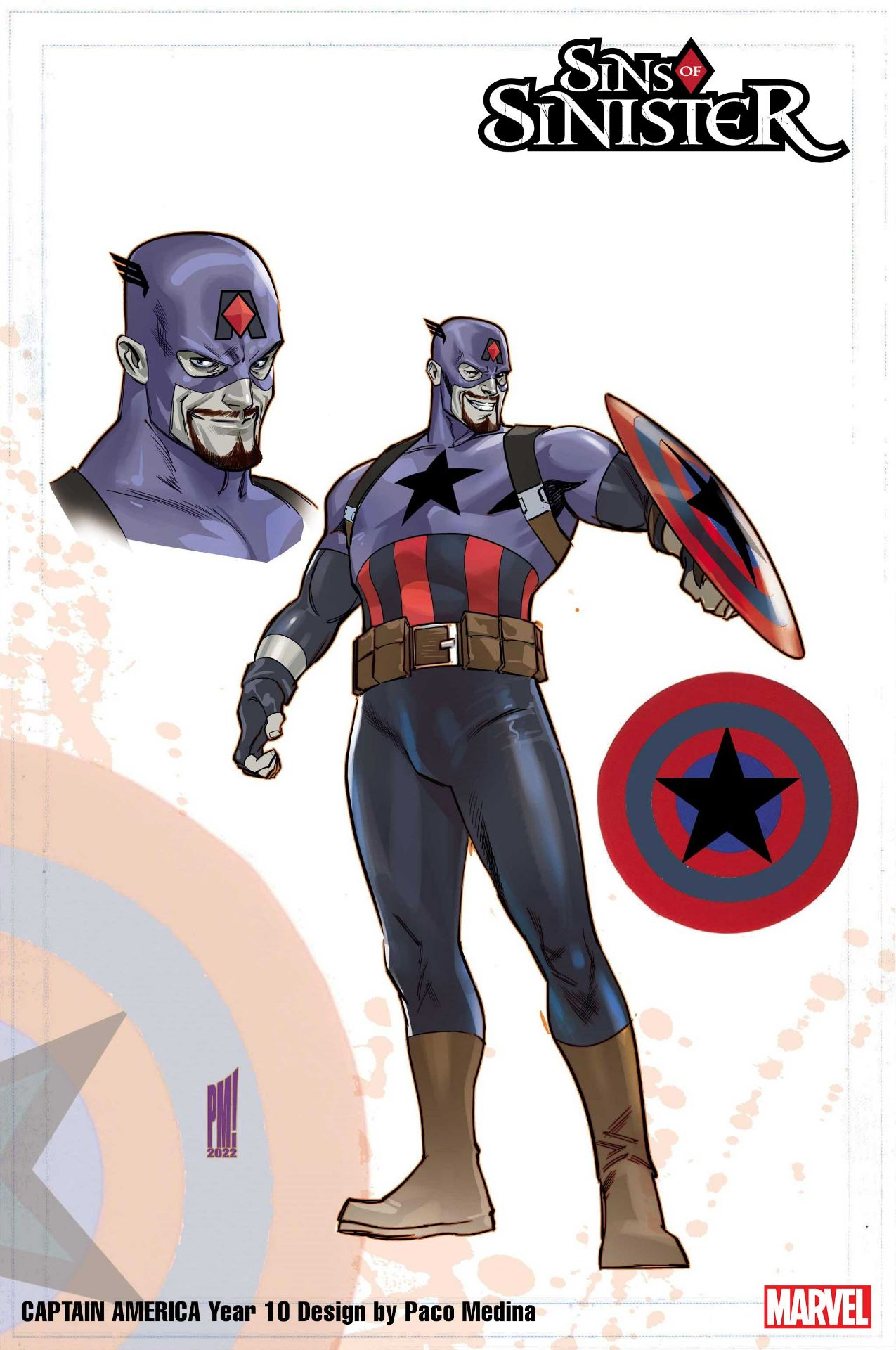 Sins of Sinister character designs
