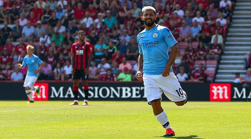 Premier League goals Aguero Bournemouth