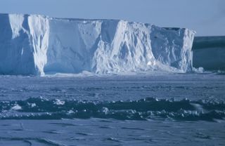 The Ross Ice Shelf, at the Bay of Whales, is the southern-most navigable point on Earth. 