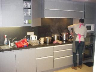 Kitchen operations runs smoothly thanks to Els and Naomi