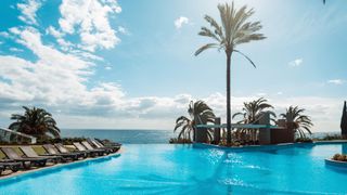 pool and sea in Portugal