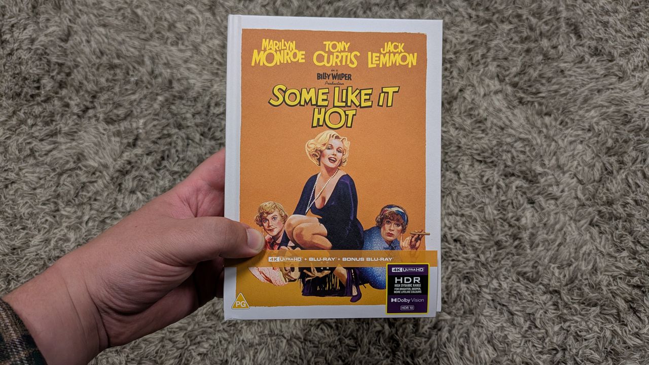 Some Like It Hot 4K Blu-ray case