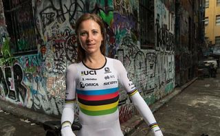 Time trial world champion Annemiek van Vleuten (Orica-Scott)