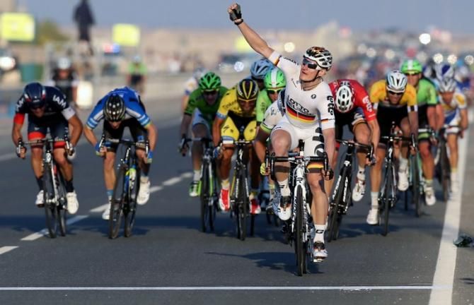 Andr&eacute; Greipel wins stage 5 of the Tour of Qatar