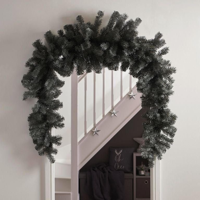 How to create a DIY Christmas door arch decoration Ideal Home