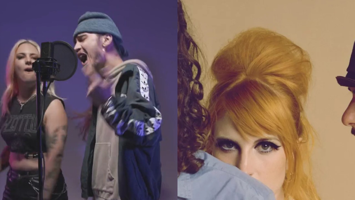 According to this medley video, you can sing multiple Paramore songs over  the tune of Misery Business