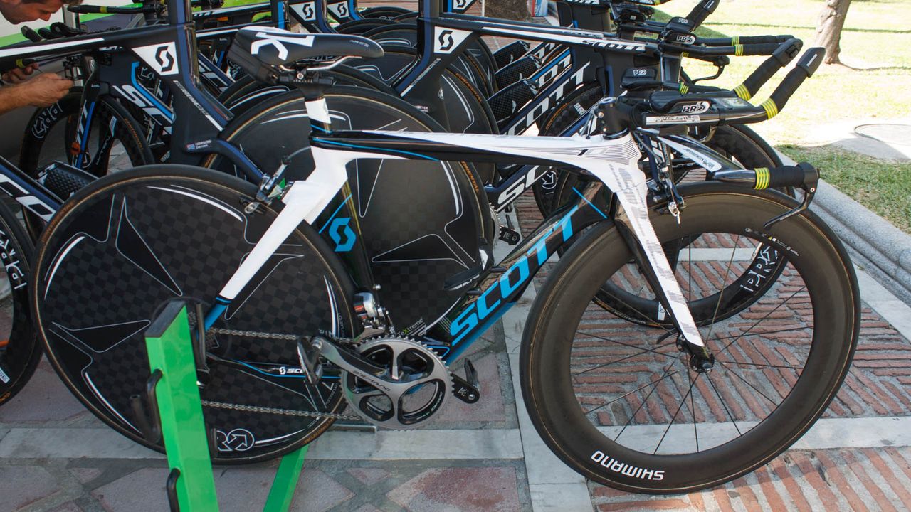 &hellip;which dwarfs this white odd-one-out, possibly Caleb Ewan's (Matthew Allen / Immediate Media)